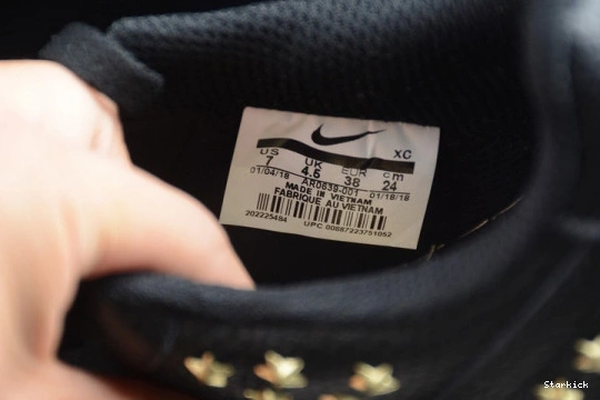 STARS LOW FORCE AR0639-001 1 AIR NIKE BLACK 1002